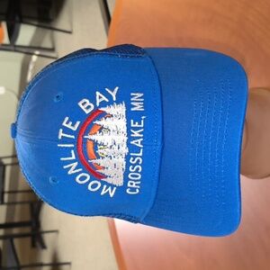 Moonlite Bay Crosslake MN Embroidered Snapback Hat Cap